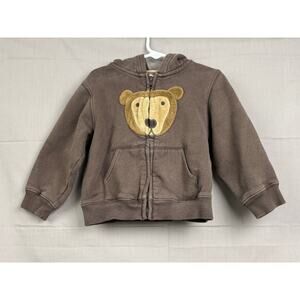 Gymboree Toddler Boy Brown Bear Jacket, Size 2T-3T